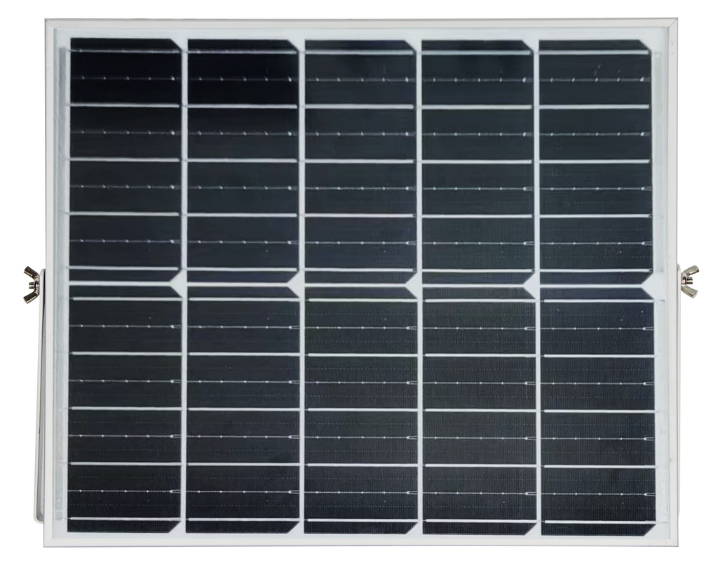 LED SMD Floodlight with Solar Panel 6V/30W - energy label