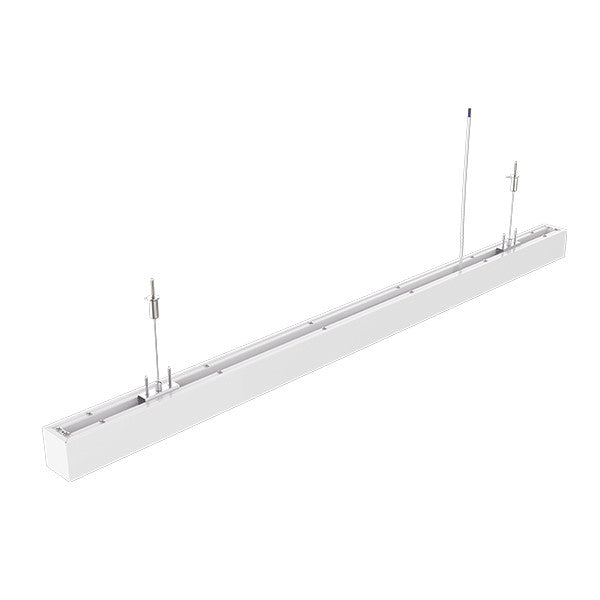 LED Linear Suspended Light White Body - 3 Years Warranty
