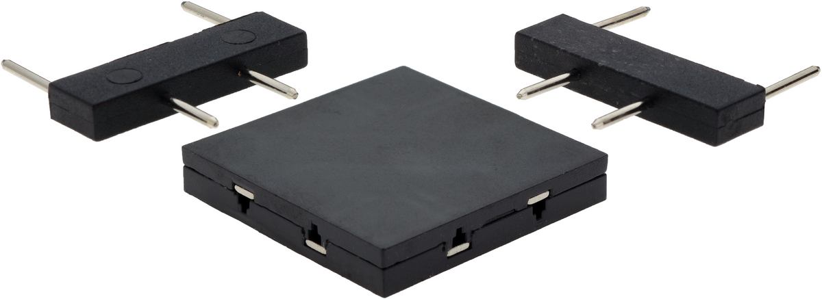 Black L-Connector