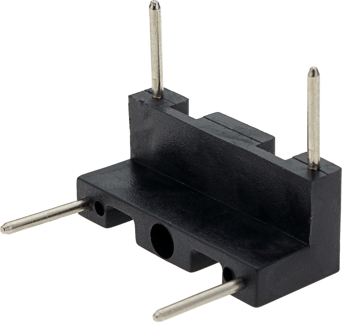 Black 90 Degree Connector