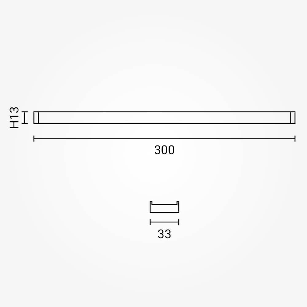 LED Mini Magnetic Track Light MM30 12W - product view