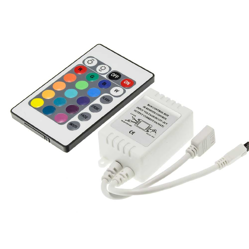 LED Strip Controller With Remote 16 Buttons