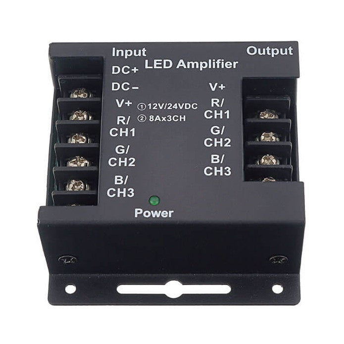 LED RGB Strip Amplifier Iron Shell