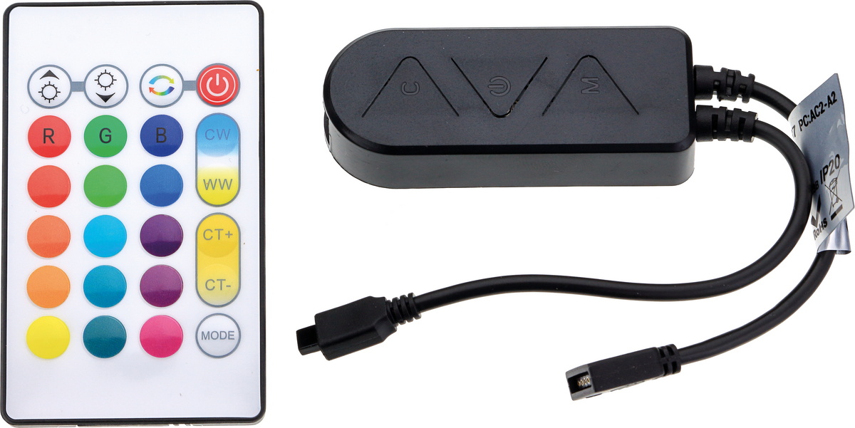 IR 24Keys RGB CCT TUYA Smart Wi-Fi Ble Controller