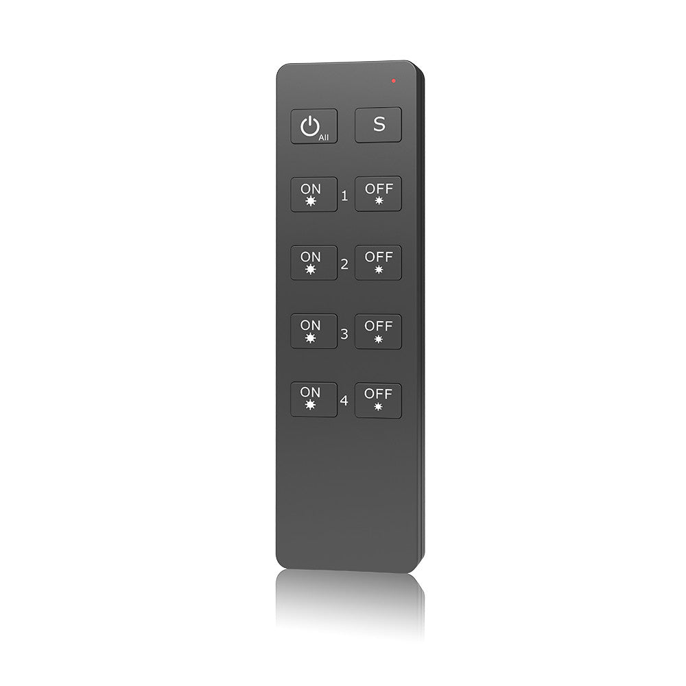 LED Dimming Remote 4 Zones Single Color RF 2.4G RU4