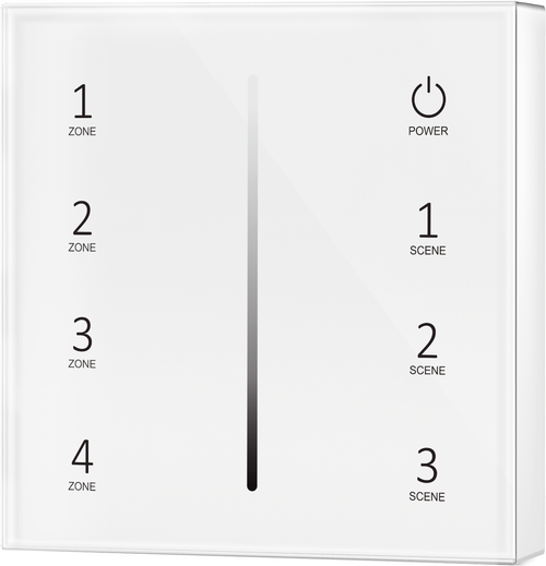 4 Zones Single Colour Remote