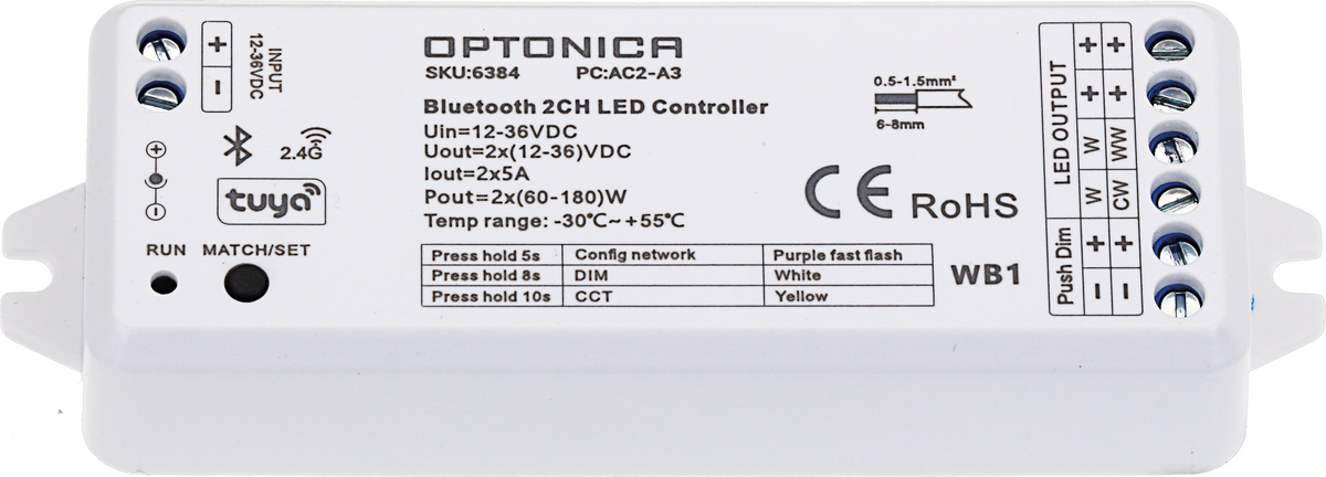 Bluetooth & RF LED Controller