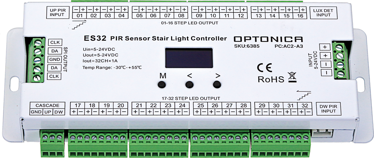 PIR Sensor Stair Light Controller