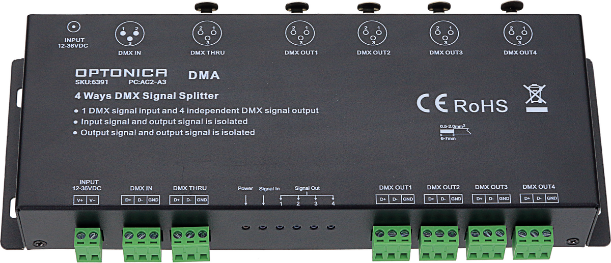 DMX Signal Amplifier
