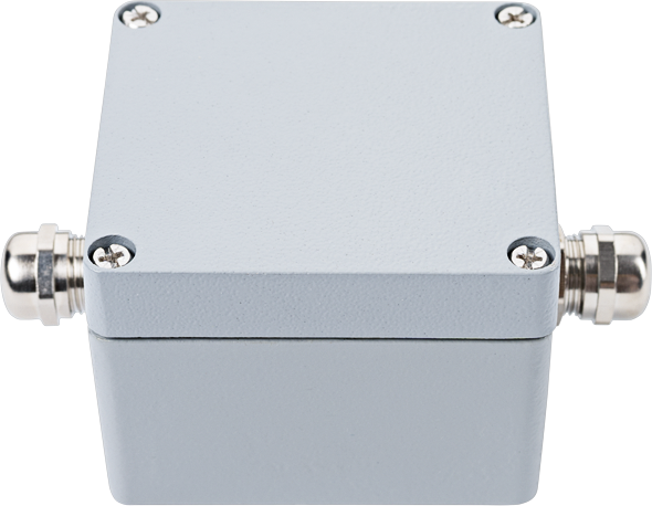 Waterproof Aluminium Box Terminal Block IP68 - 2 Terminals