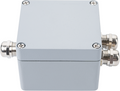 Waterproof Aluminium Box Terminal Block IP68 - 3 Terminals