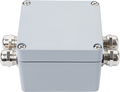 Waterproof Aluminium Box Terminal Block IP68 - 4 Terminals
