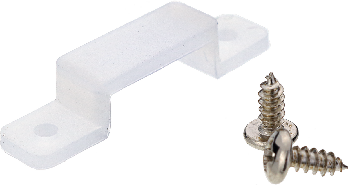 FIX CLIP WITH 2 SCREWS FOR IP67 WATERPROOF STRIP