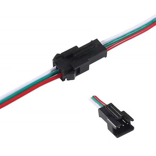 3 pin female connector for digital LED strips - product view