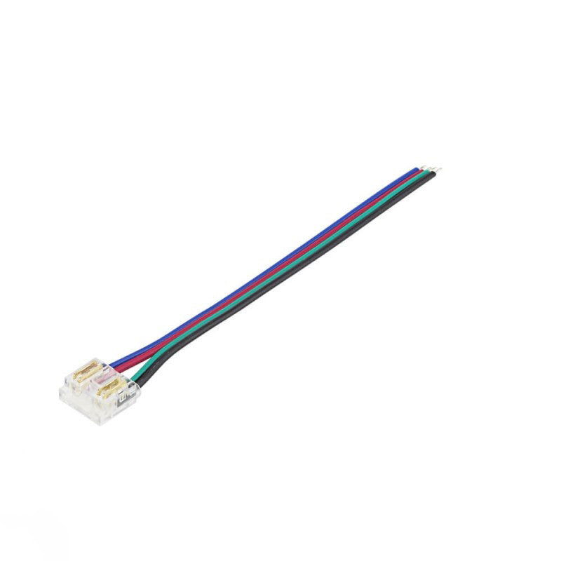 Fasten Connector with One End Wire for 10mm COB RGB SKU:4965