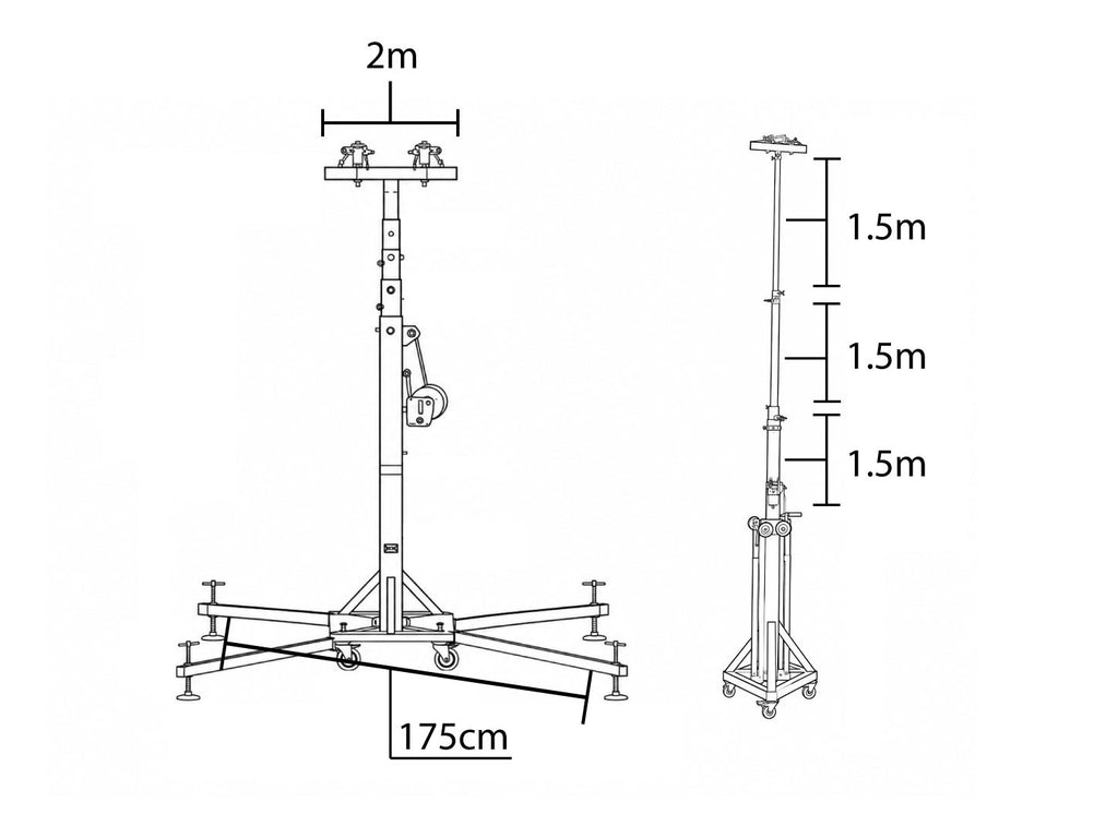 Light Stand 150 - product view