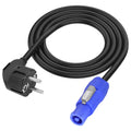 Square power cable EU plug 3m