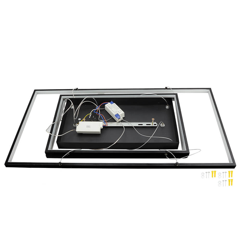 LED Pendant Lamp 67W Sand Black - image 4