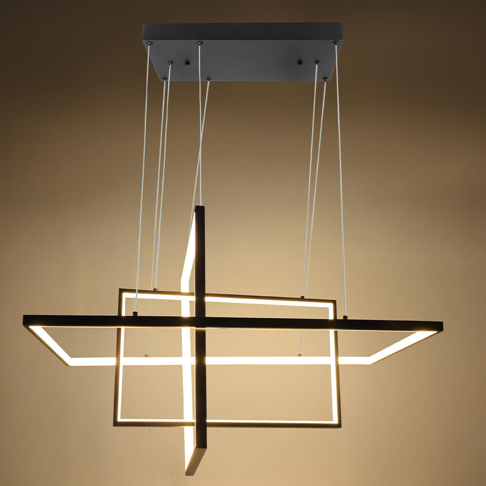 LED Pendant Lamp 67W Sand Black - image 5