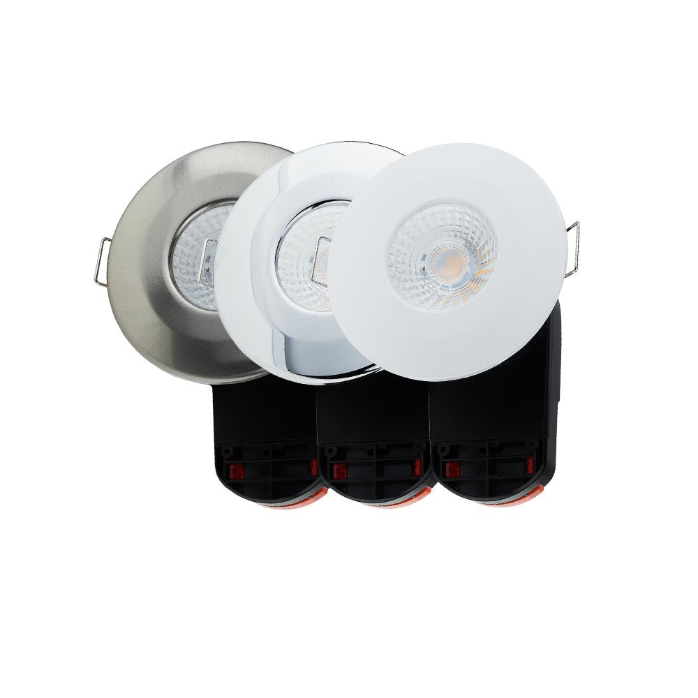 LED Fire Rated Fixture Interchangeable Bezel - image 4