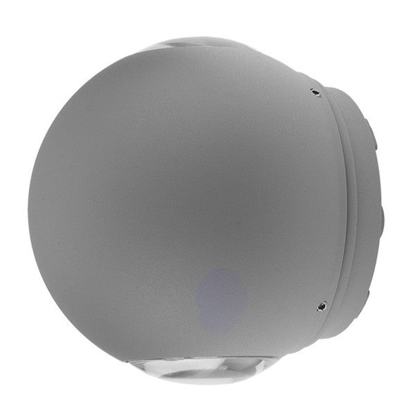 LED Wall Light Round Grey Body - image 5