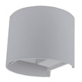LED Wall Light Grey Body Round