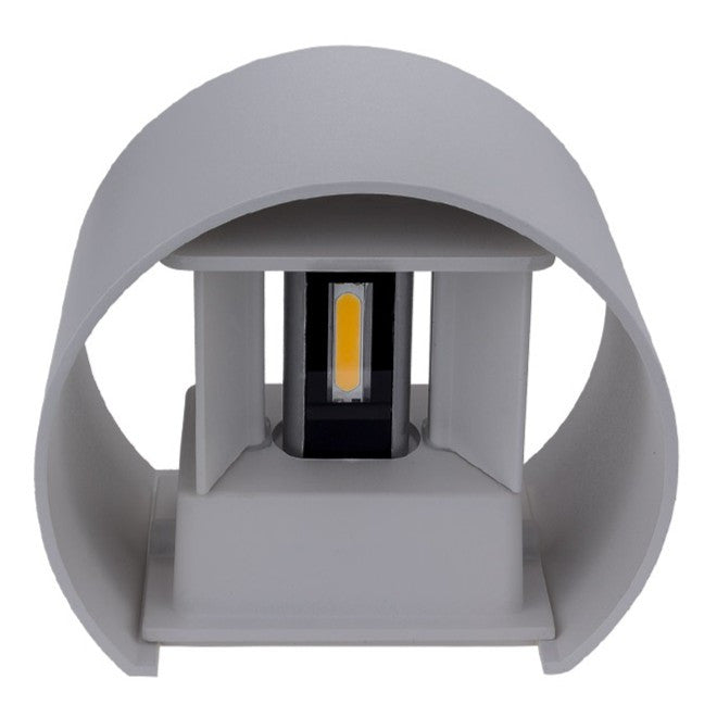 LED Wall Light Grey Body Round - image 6