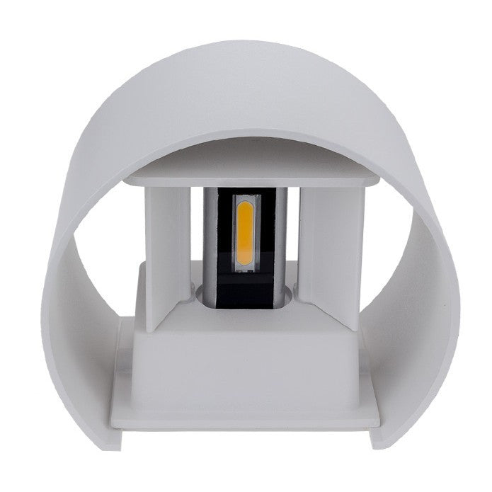 LED Wall Light White Body Round - image 6