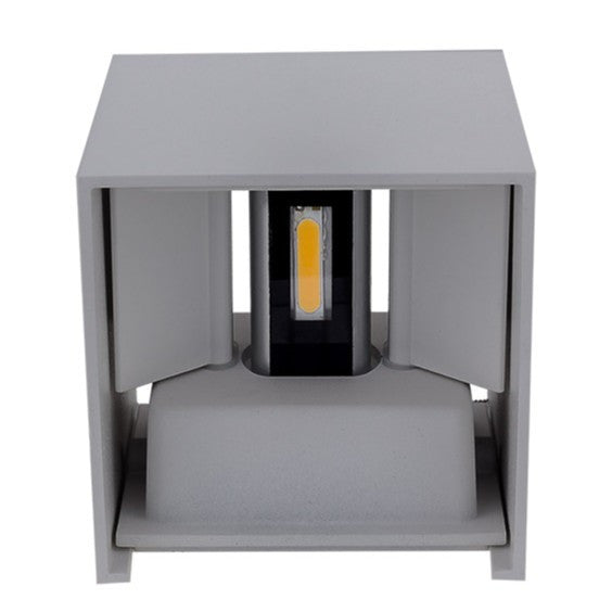 LED Wall Light Grey Body Square - image 5