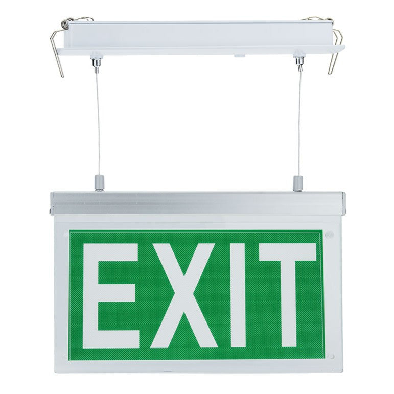 LED Hanging Emergency Exit Light 3 Hours Duration With PVC Legend