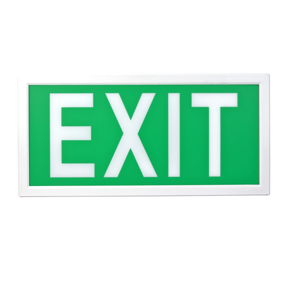 LED Emergency Exit Light 3 Hours Emergency Duration With PVC Legend