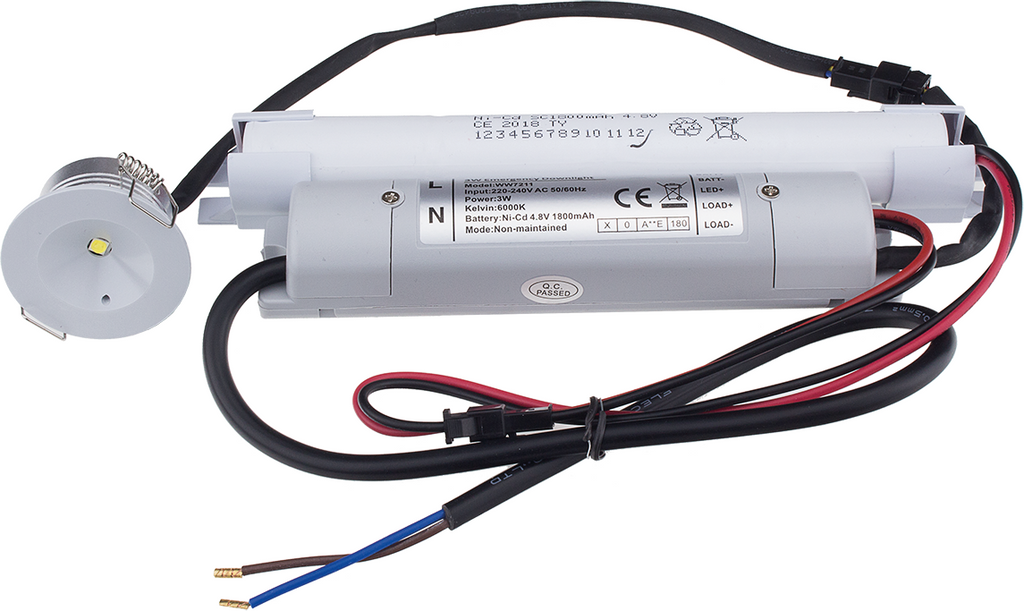 LED vészvilágítási egység, 3W, OSRAM chippel
