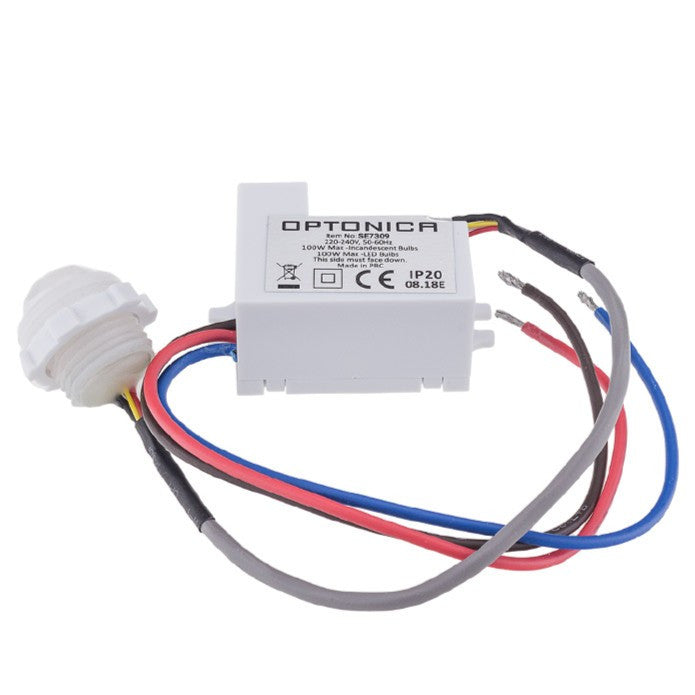 LED PIR Sensor IP65 White