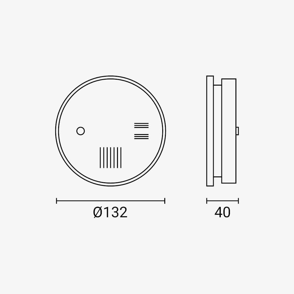Smoke Alarm Sensor IP20 - image 4