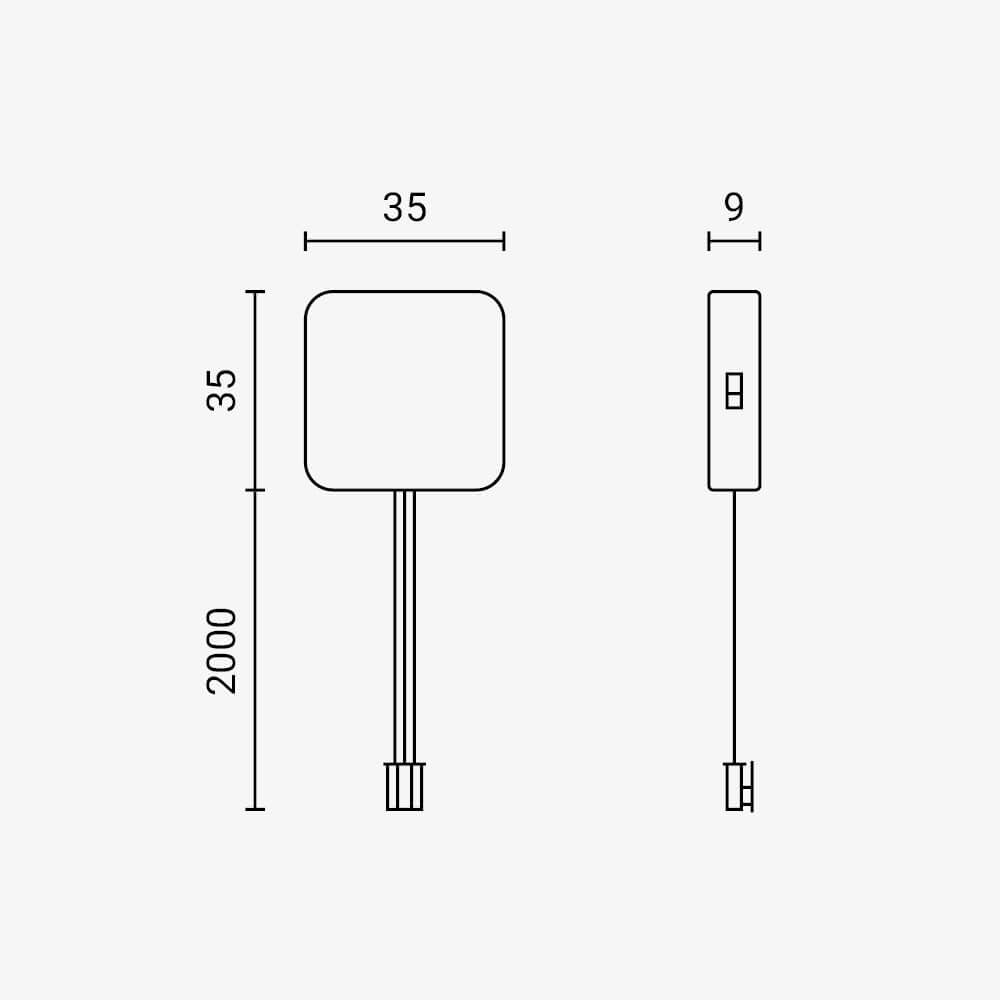 PIR Motion Hand Wave 3in1 Sensor DC12-24V works with Cabinet Power Supply - image 4