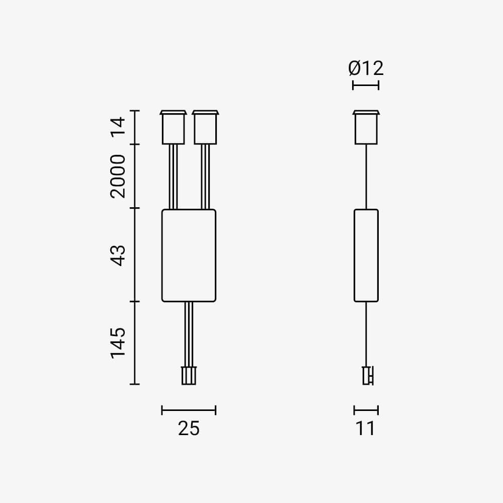 Double Door Sensor DC12-24V works with Cabinet Power Supply - image 8