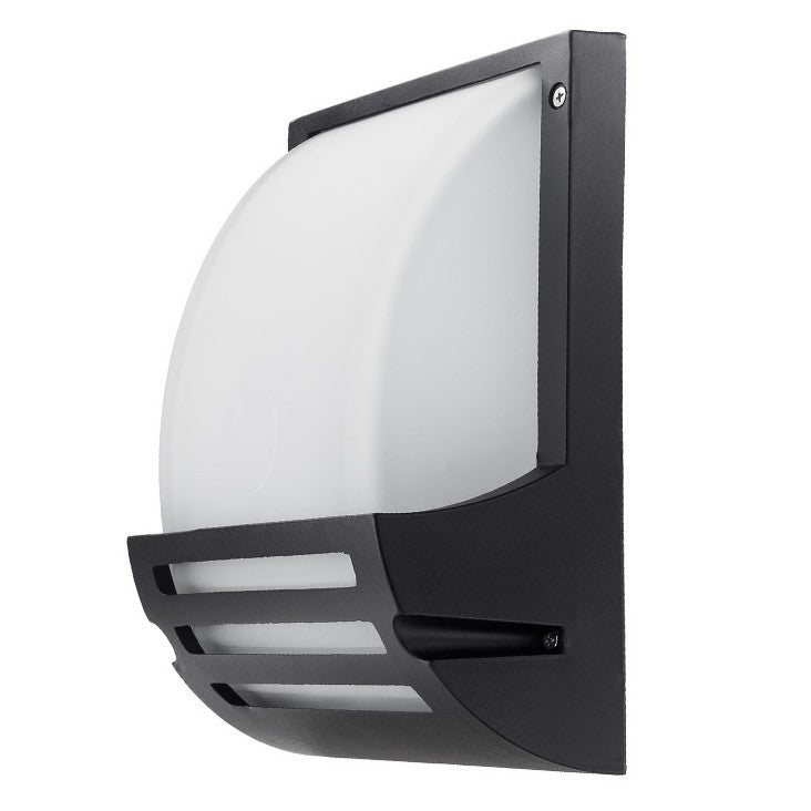 Wall Light Matt Black Aluminium 1xE27