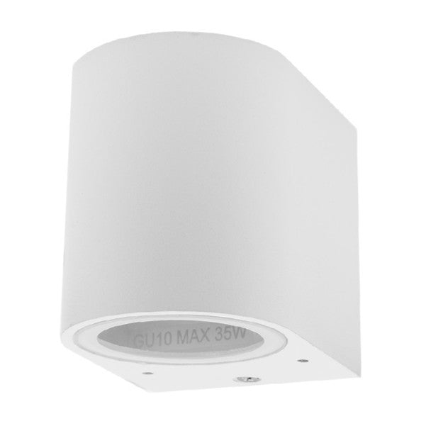 WALL LAMP ALUMINIUM WHITE BODY GU10 SOCKET