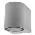 WALL LAMP ALUMINIUM SILVER BODY GU10 SOCKET