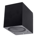 WALL LAMP ALUMINIUM BLACK BODY GU10 SOCKET