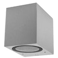 WALL LAMP ALUMINIUM SILVER BODY GU10 SOCKET