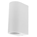WALL LAMP ALUMINIUM WHITE BODY 2xGU10 SOCKET