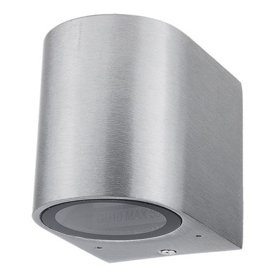 Wall Lamp Aluminium Polished Body GU10 Socket