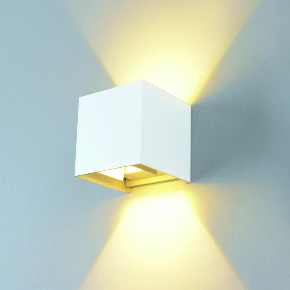 LED Wall Light White Body Square - image 5