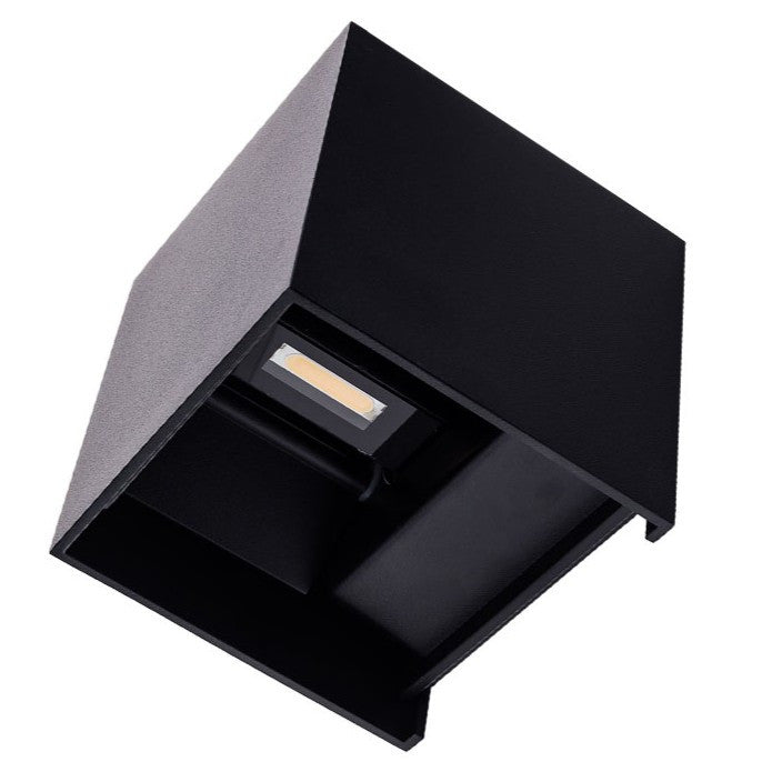 LED Wall Light Black Body Square - image 5