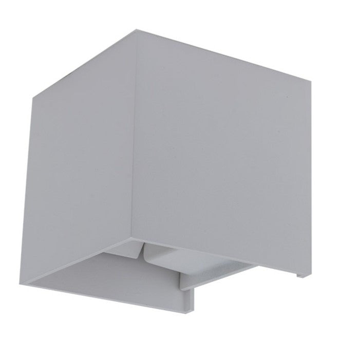 LED Wall Light Grey Body Square
