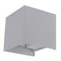 LED Wall Light Grey Body Square