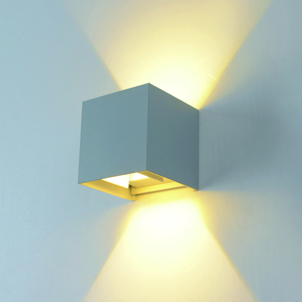 LED Wall Light Grey Body Square - image 4