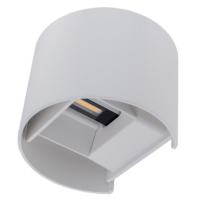 LED Wall Light White Body Round - image 5