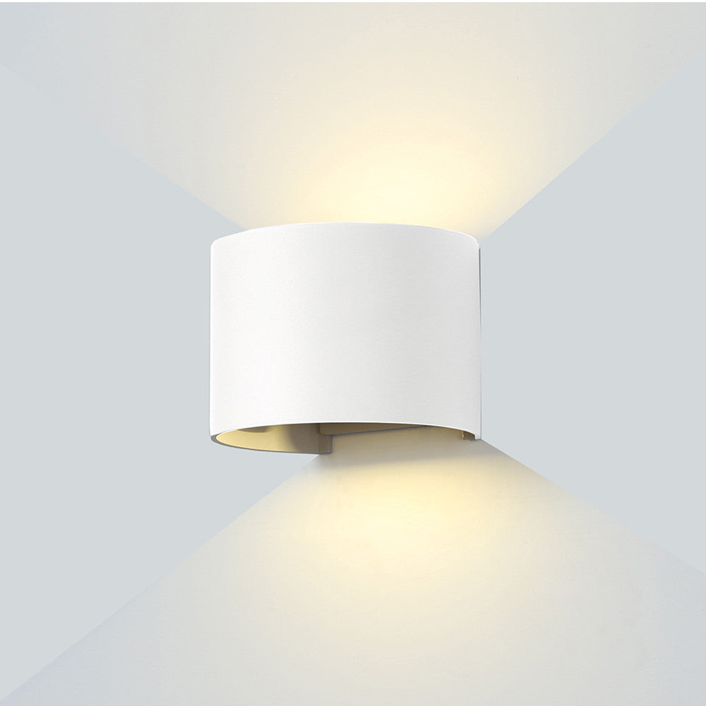 LED Wall Light White Body Round - image 4